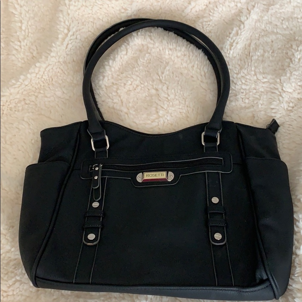 Black Rosetti Purse